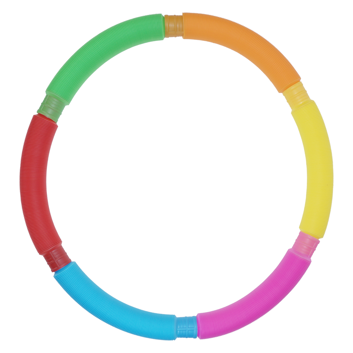 Tubo Pop It Plegable Antiestrés Sensorial Estirable 30pzs 