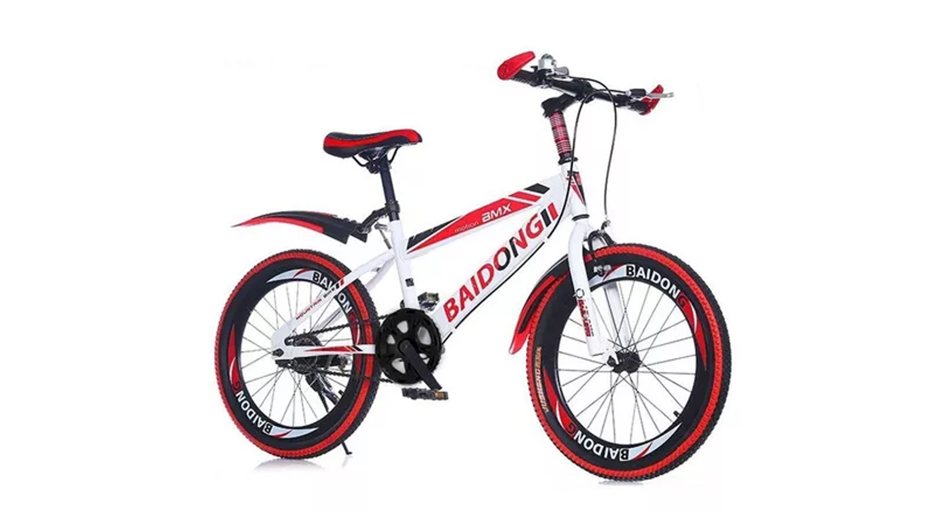 Bicicleta de Montaña Niños Rodada 20 Baidong Compraymas Color Rojo 