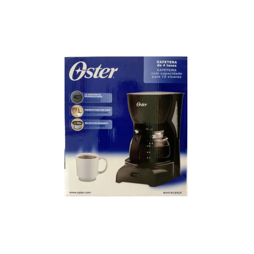 Cafetera Oster Bvstdcdr5 Semi Automática Negra De Goteo 127v