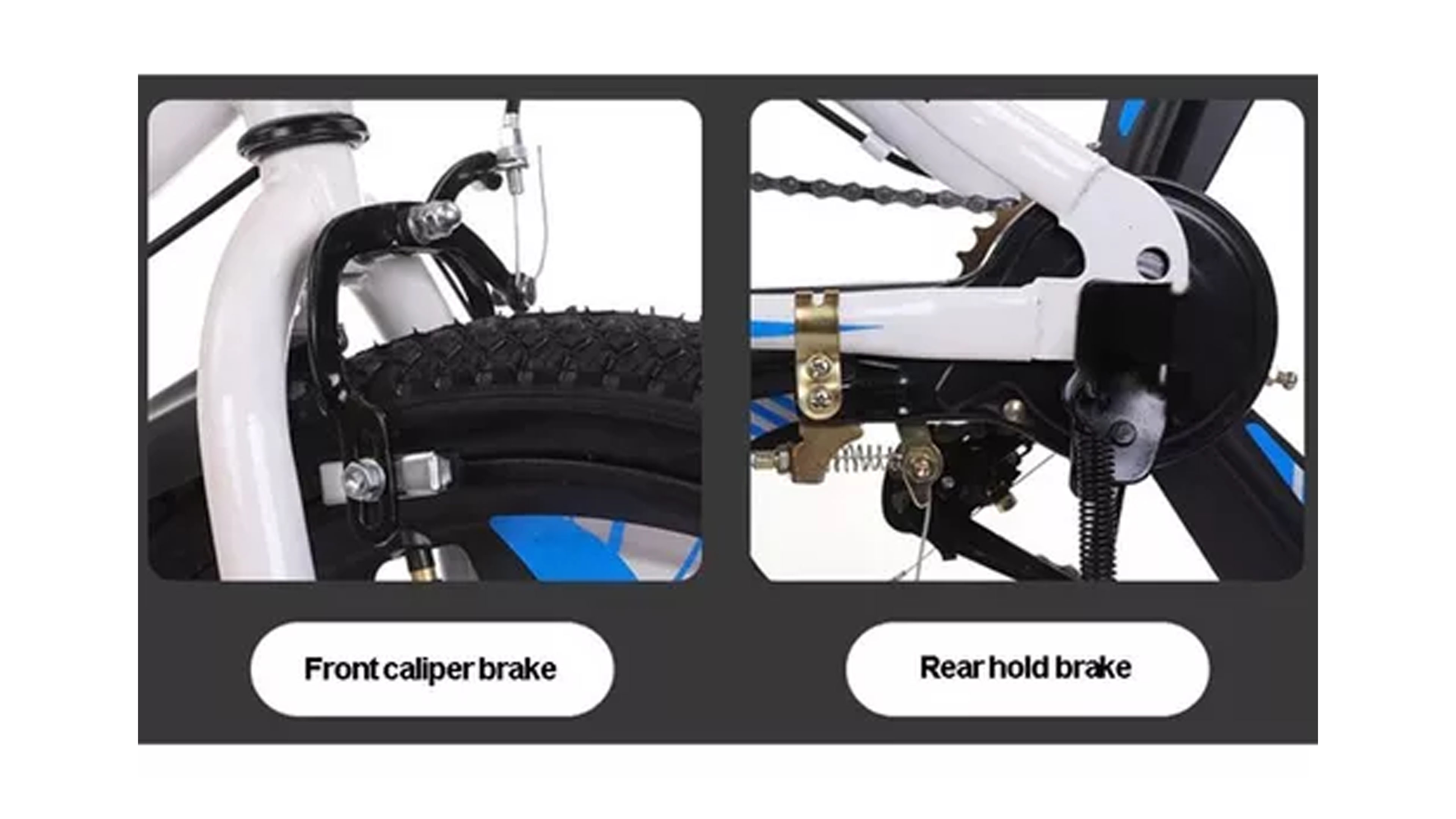 Bicicleta de Montaña Niños Rodada 22 Baidong Compraymas Color Azul 