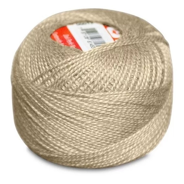 Caja 10 Ovillos Coats Hilo Bordar Algodón Doli Perlé