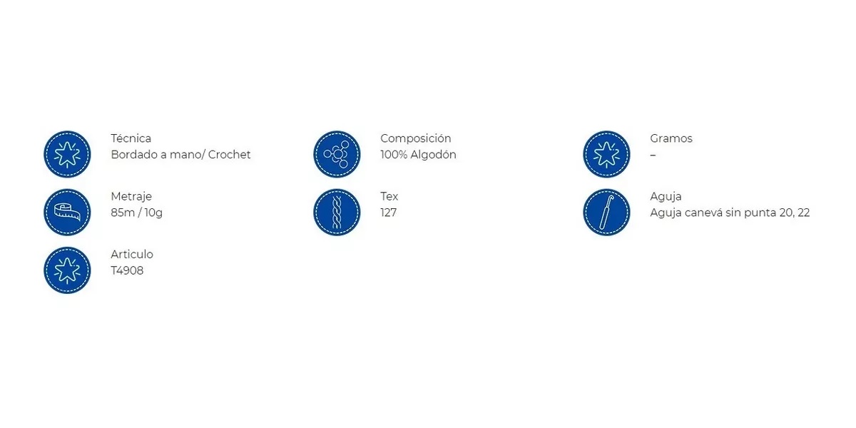 Caja 10 Ovillos Coats Hilo Bordar Algodón Doli Perlé