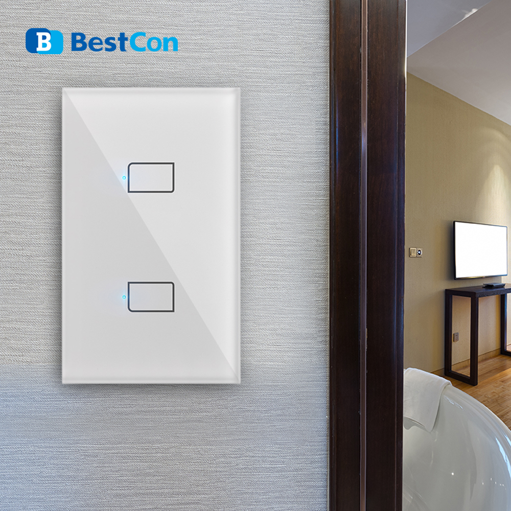 Apagador Smart 3 Botones RF 433 MHz - Requiere Rm4 Pro, Comp. Asistentes de Voz