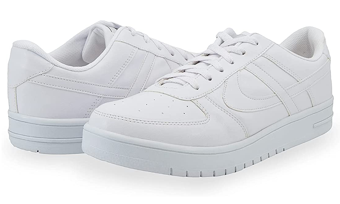 Tenis Panam Skate Blanco Tipo Piel Confort