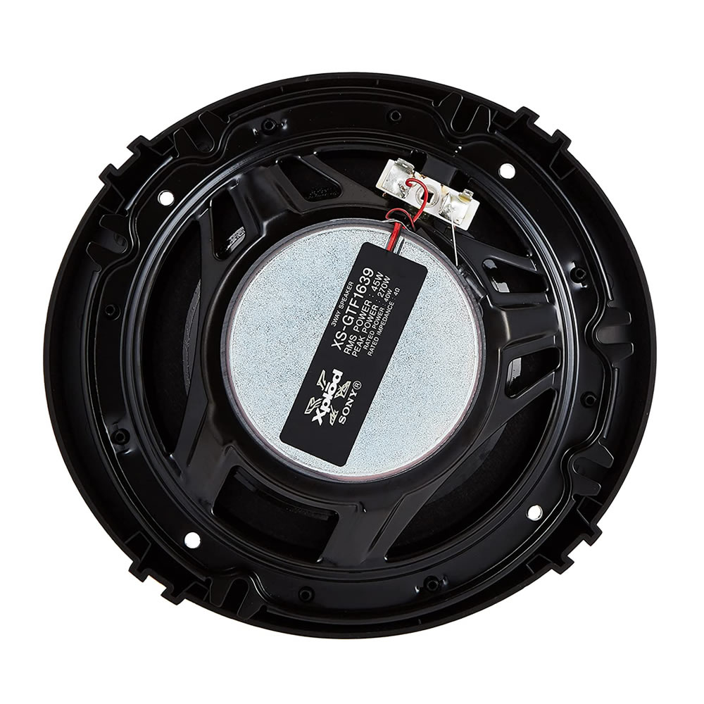 Bocinas Para Automóvil Sony XS-GTF1639 De 3 Vías - Negro