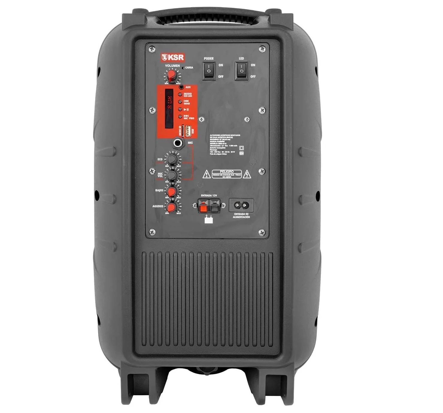 Bafle Mitzu GEM-5715 15 Circle Light KSR-LINK 30w END