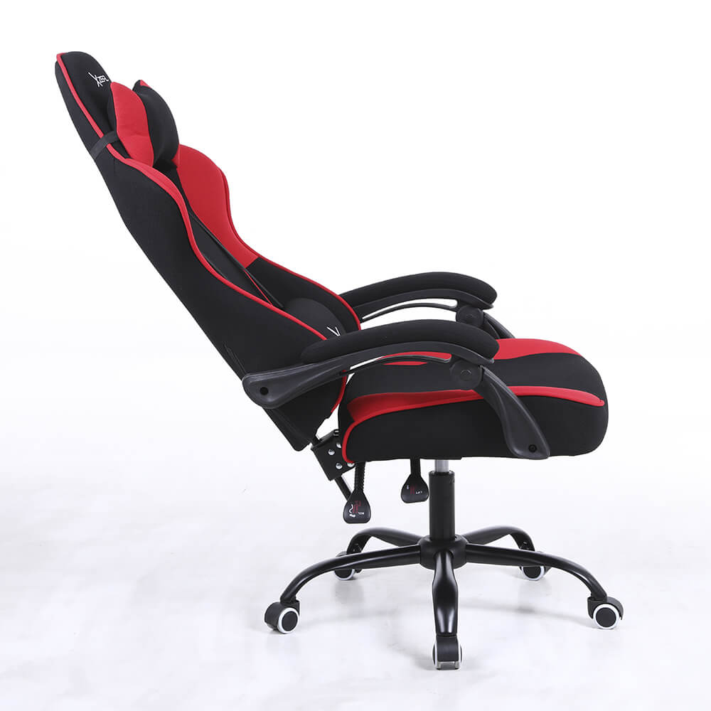 SILLA GAMER XZEAL NEGROJO ACERO, TEXTIL,ALTO DESEMPEÑO