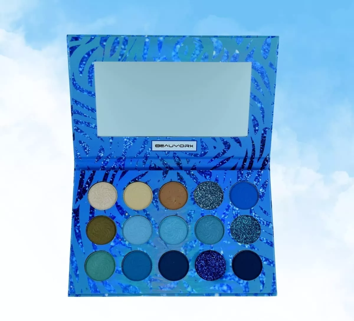 Paleta De Sombras Para Ojos Kit Profesional Con 15 Colores