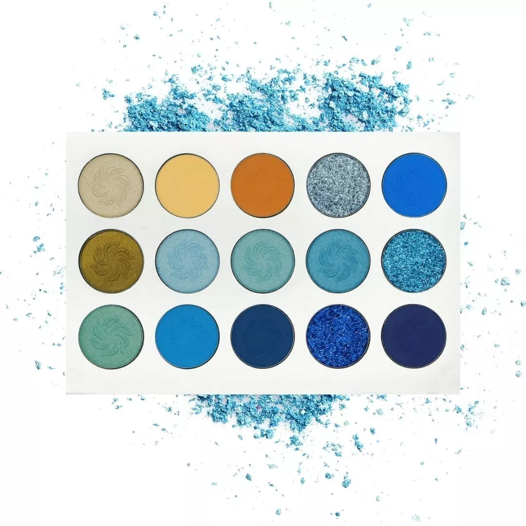 Paleta De Sombras Para Ojos Kit Profesional Con 15 Colores