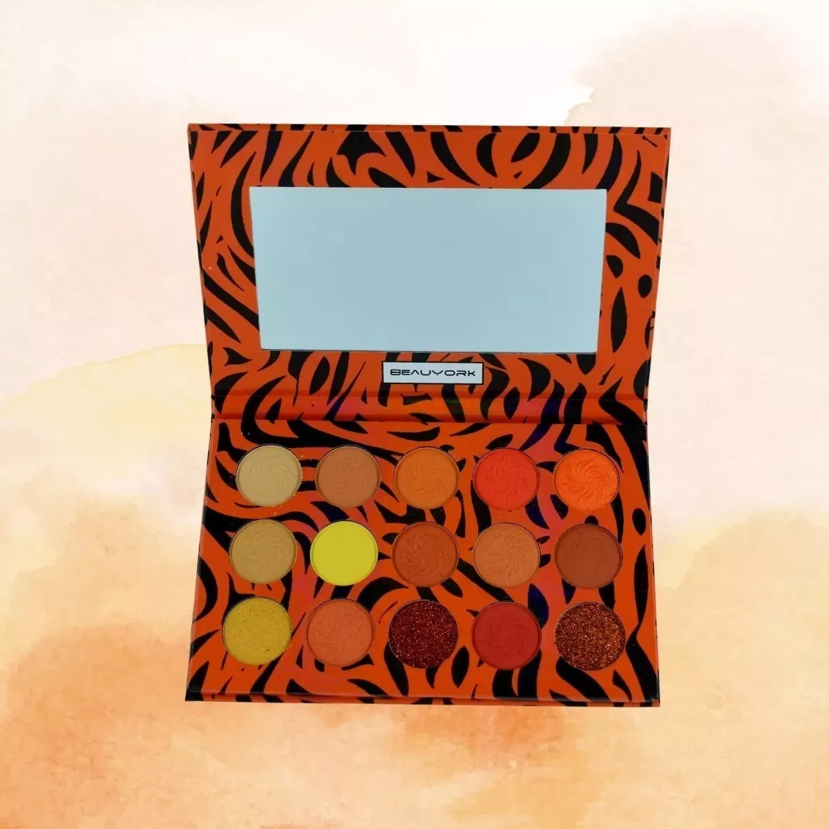 Paleta De Sombras Para Ojos Kit Profesional Con 15 Colores