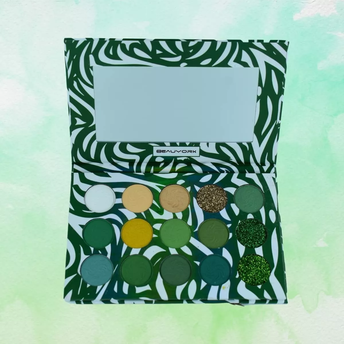 Paleta De Sombras Para Ojos Kit Profesional Con 15 Colores