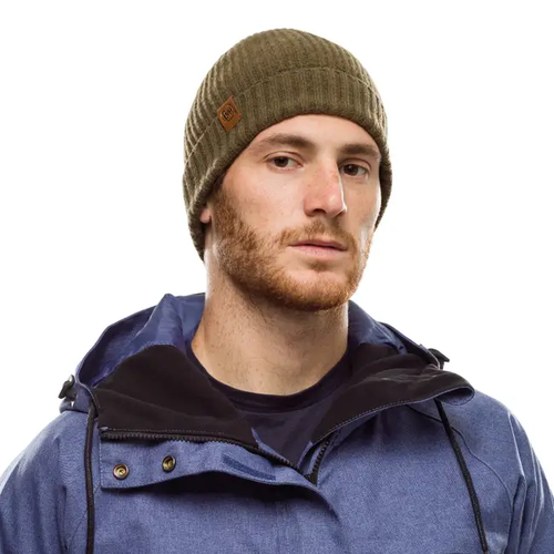 Gorro Invernal de Hombre Buff Knitted Hat New Biorn Tundra Khaki