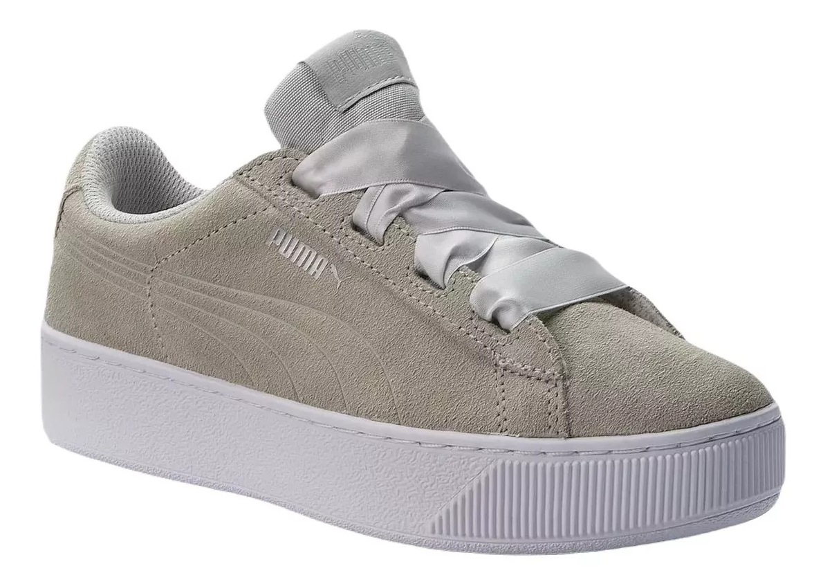Tenis Puma Vikky Platform Ribbon Ac 36764301  Moda