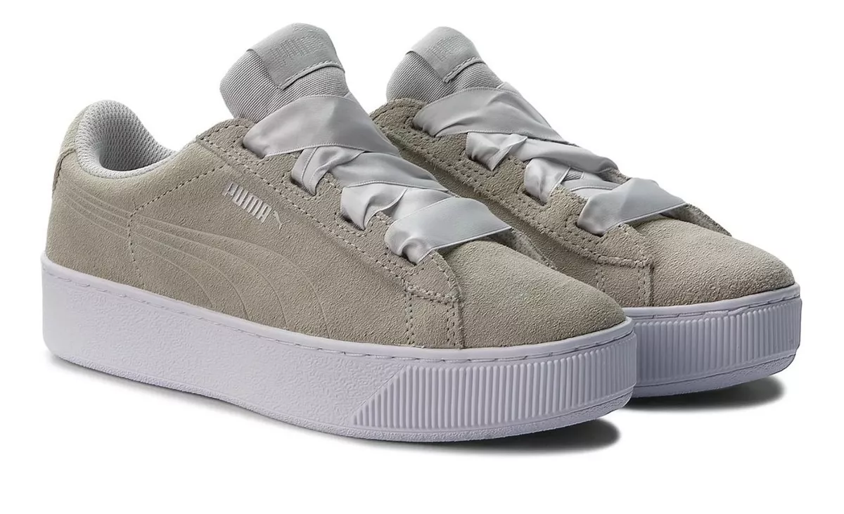 Tenis Puma Vikky Platform Ribbon Ac 36764301  Moda