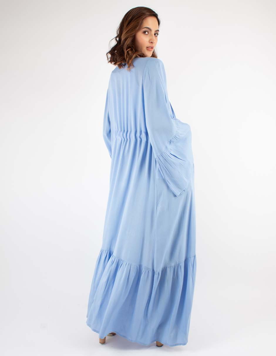 Maxi kimono con jareta AMAD para mujer