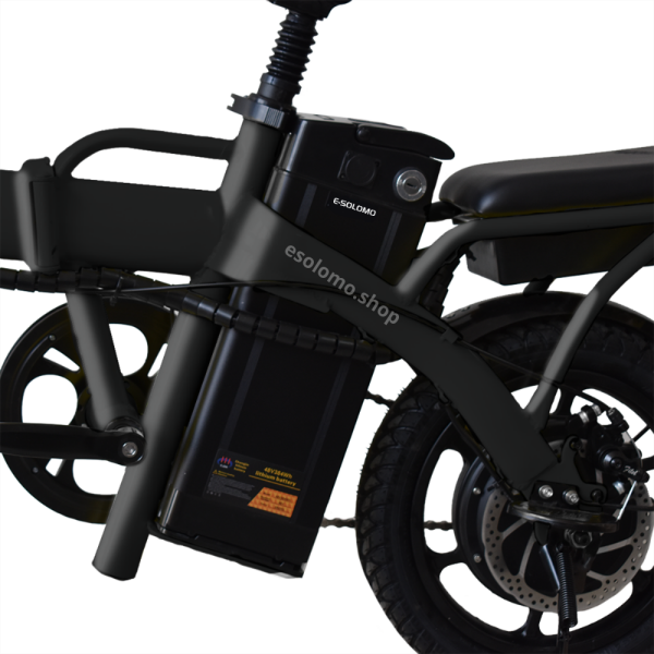 Bicicleta plegable EB01 E-SOLOMO 350w 35kmph bateria litio
