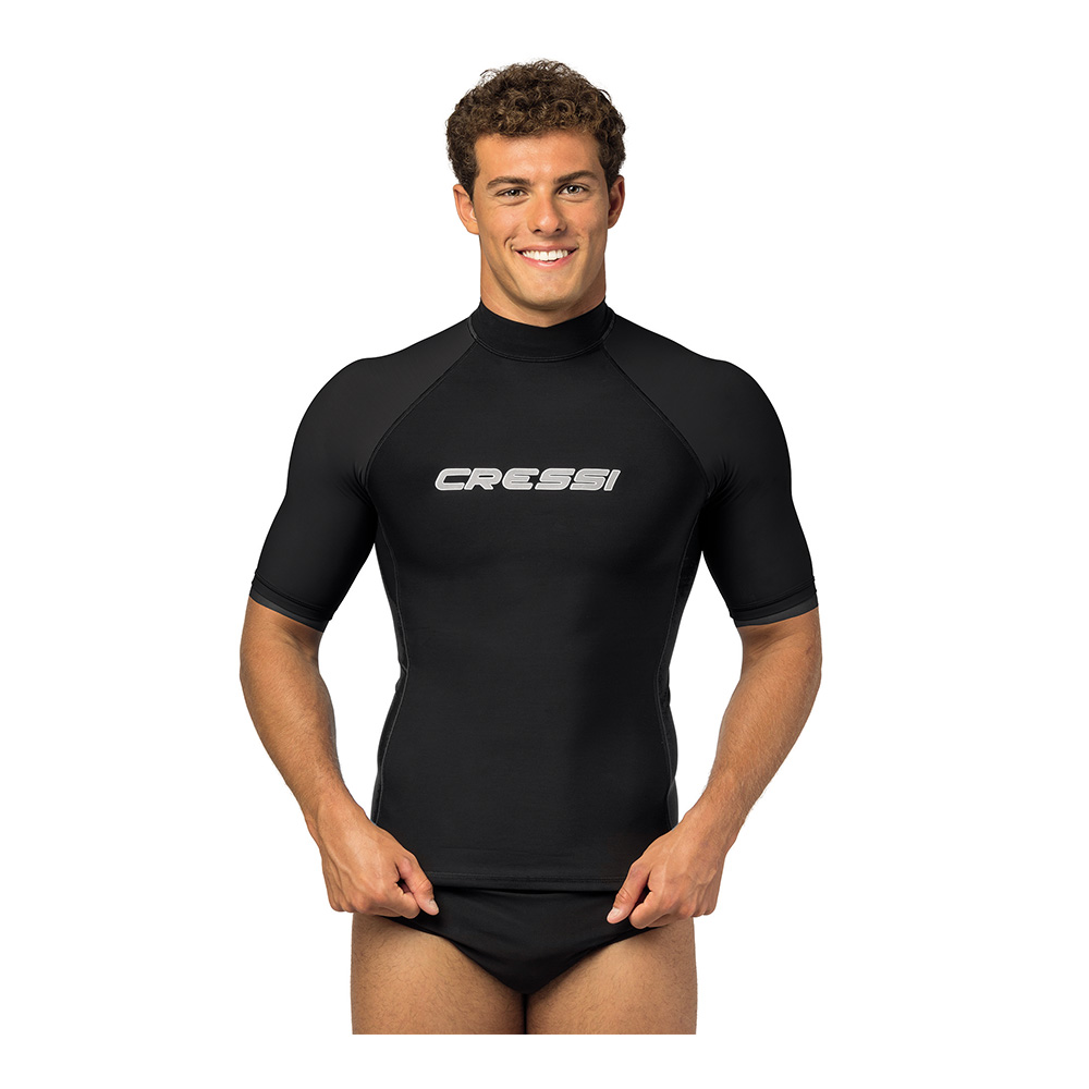 Playera Lycra CRESSI Rash Guard Manga Corta Hombre Natación