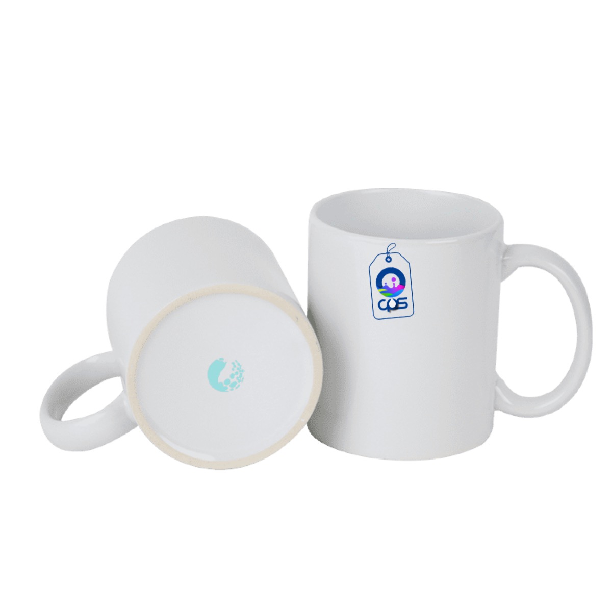 Taza blanca AAA de 11oz. para sublimar, Color Make (24 piezas).