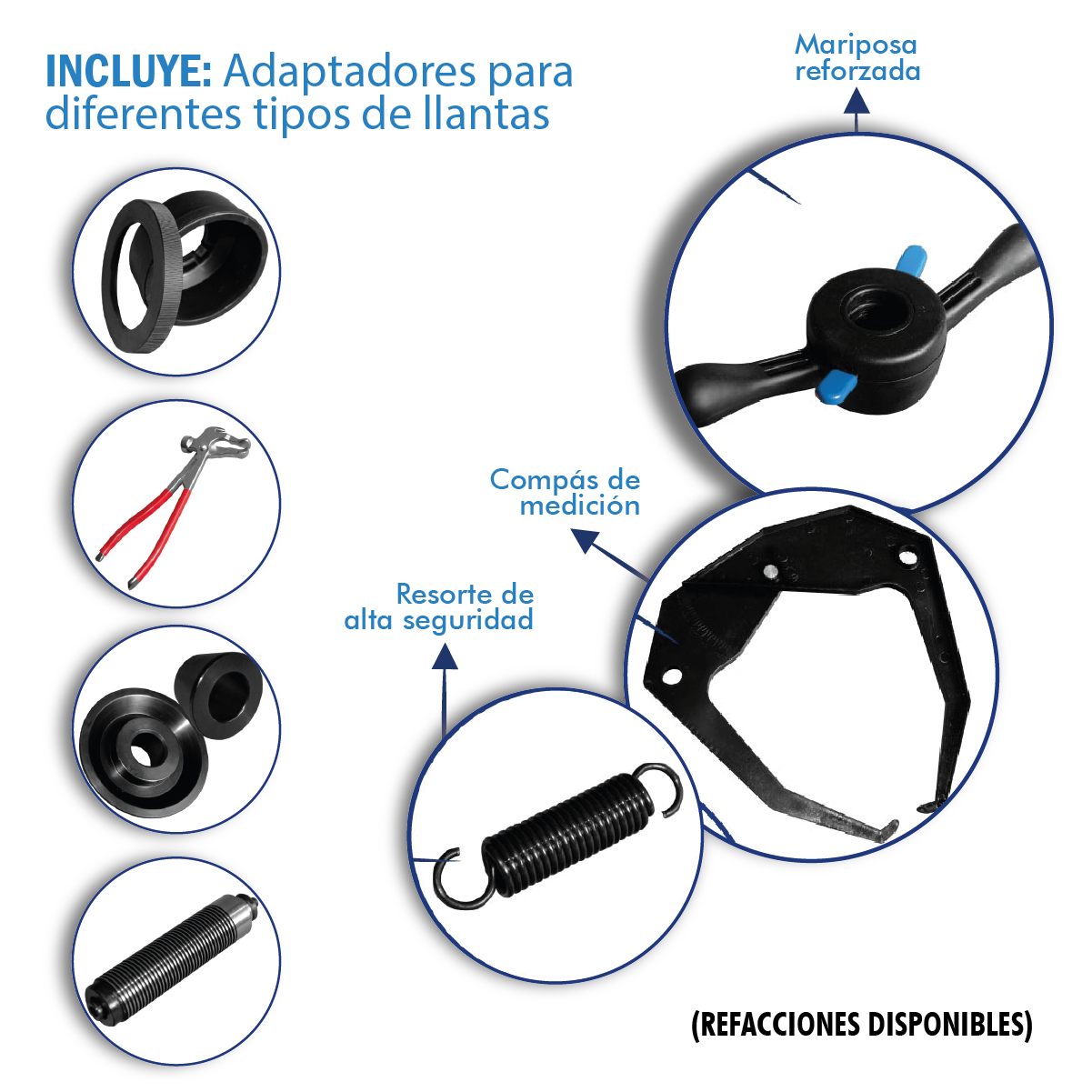 Balanceadora Láser para Llantas de Autos y Camionetas Hantec de 10 a 30 Pulgadas.