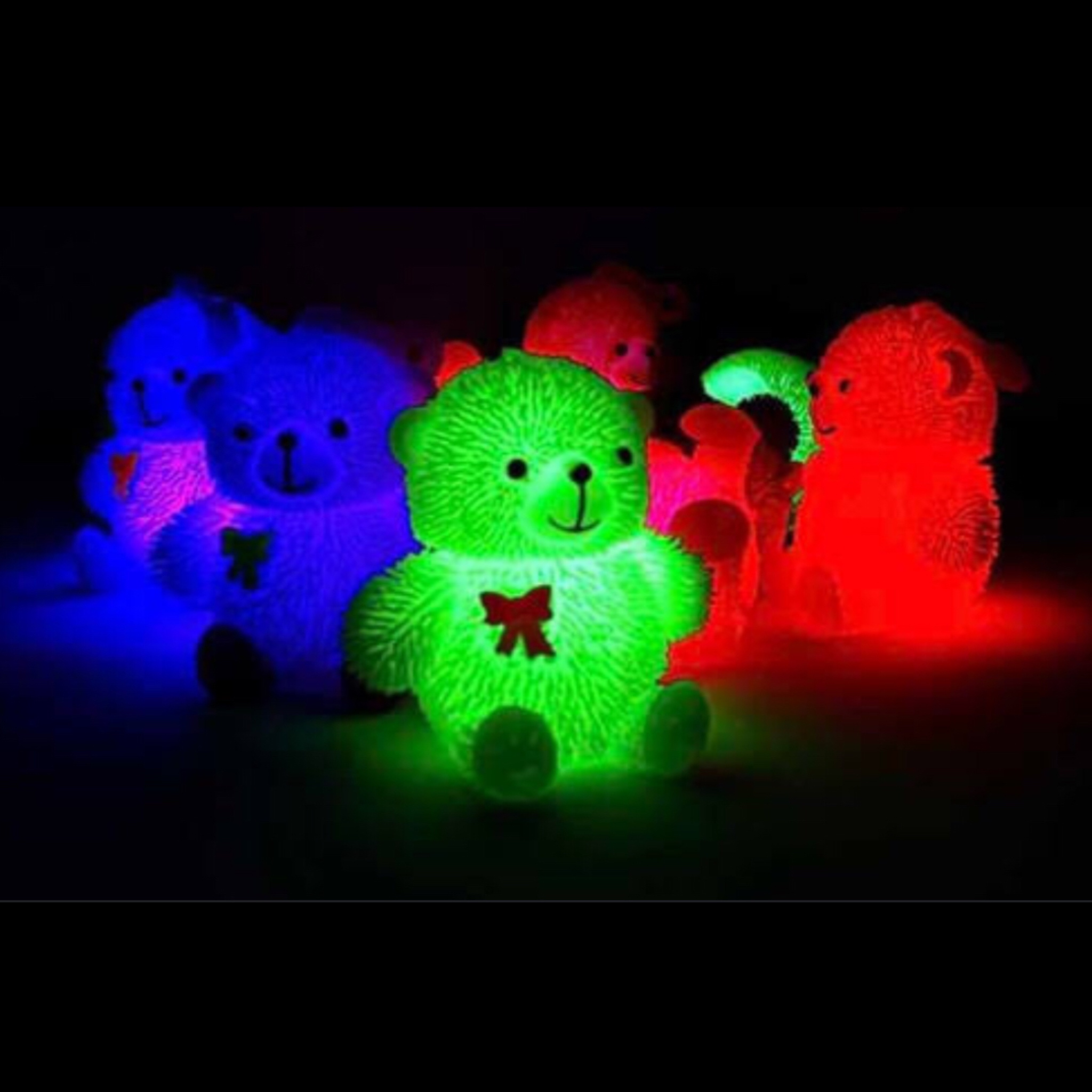 12 Oso Suave Juguete Con Luz Anti Estrés Piñata Fiesta