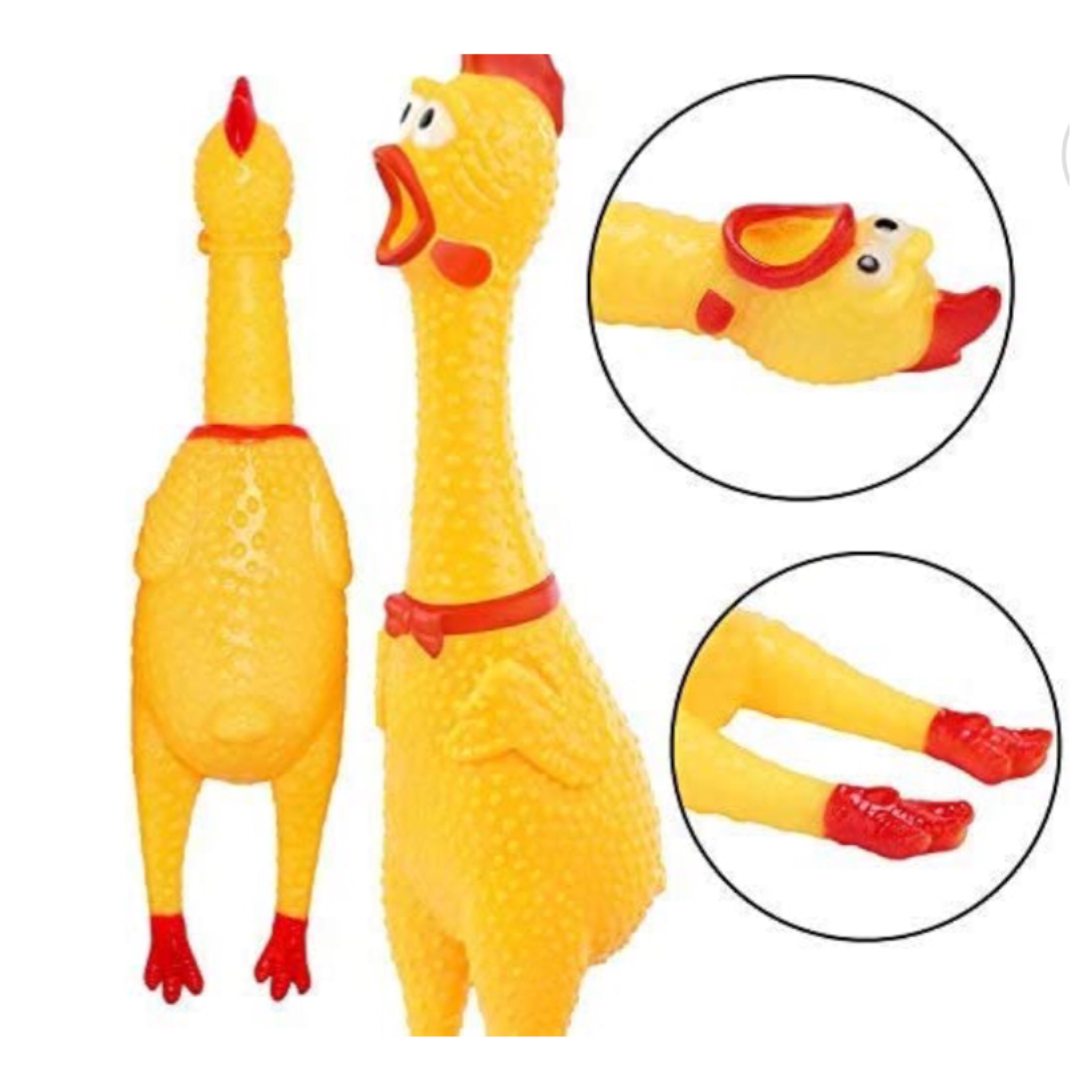 Pollo Chillon Grande Sonido Hule Apachurrable Broma