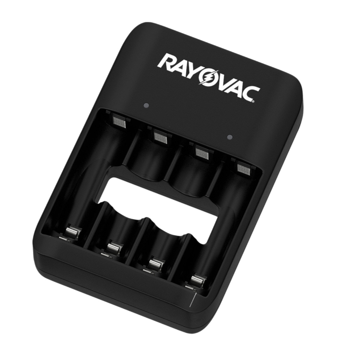 Cargador pilas Rayovac con baterias recargables 4 AA + 4 AAA