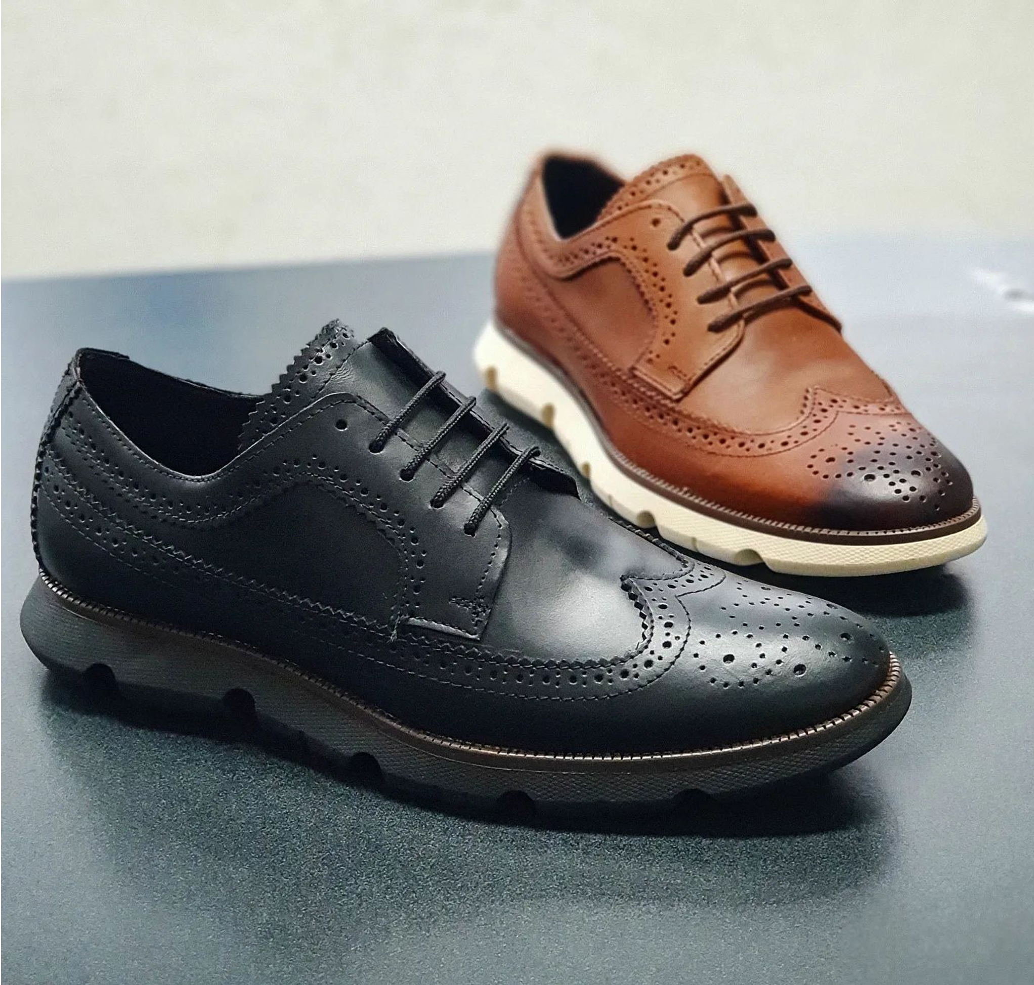 ZAPATO DERBY PARA HOMBRE FULL BROGUE  PEPE TAMAYO MOD:1380 PIEL 