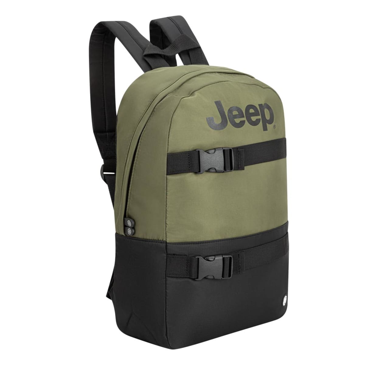 Mochila Essential de Jeep, color verde olivo con negro, para hombre, mod. 1060561