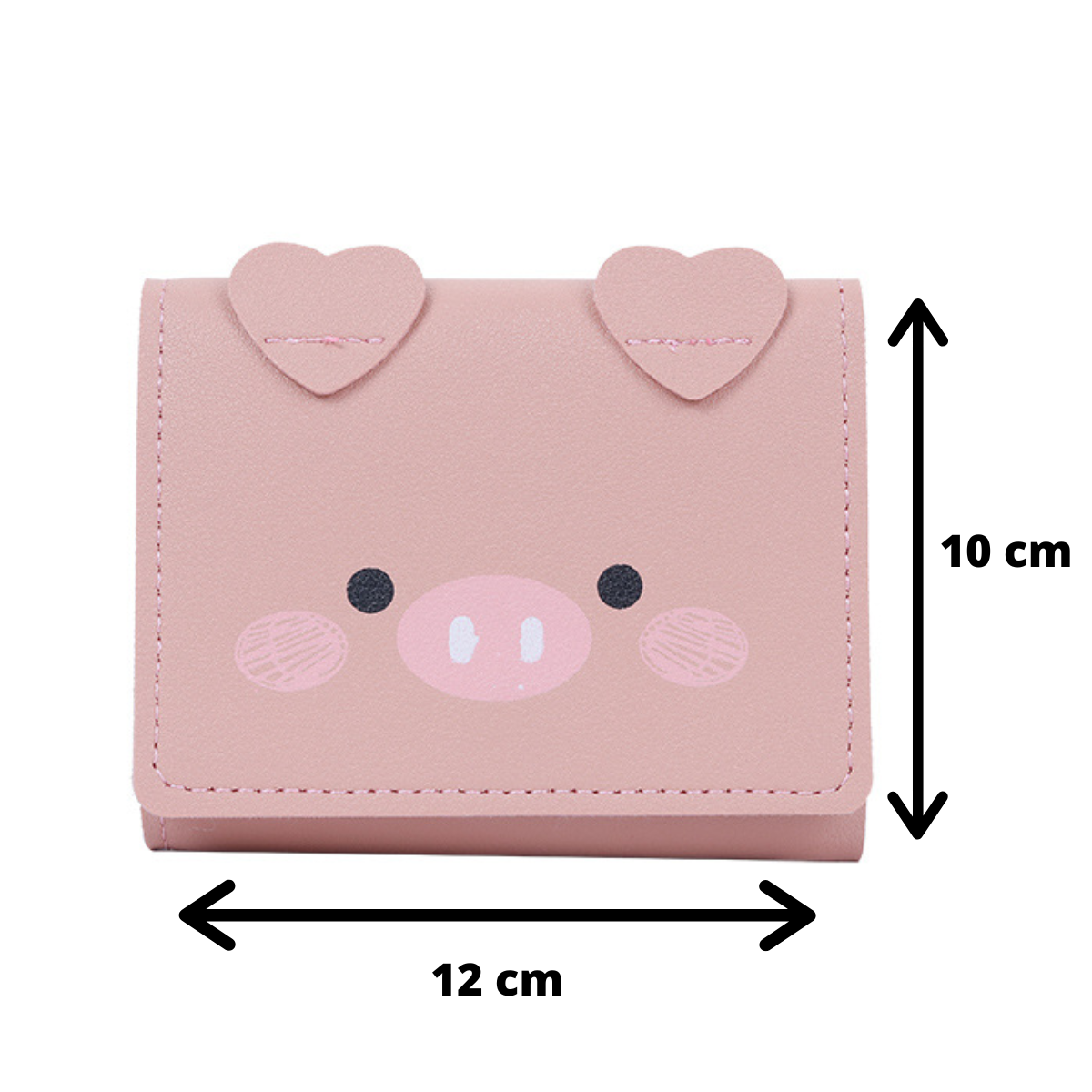 Cartera 12 Piezas Varios Colores Mayoreo Cerdito Billetera Moda Dama Mujer Paquete