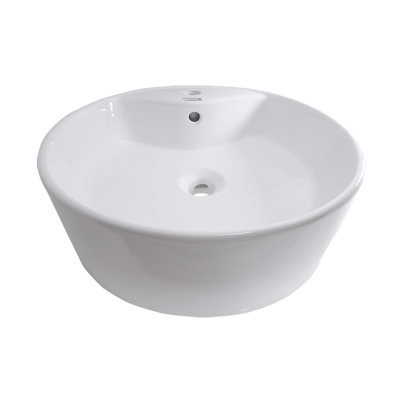 Lavabo blanco con orificio: innovación y tradición en un lavabo cerámico