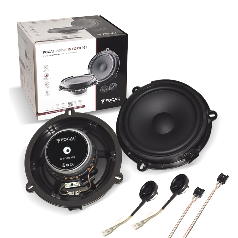 Bocinas Para Auto Focal Ic Ford 165 6.5 2vias 60w Rms 120w