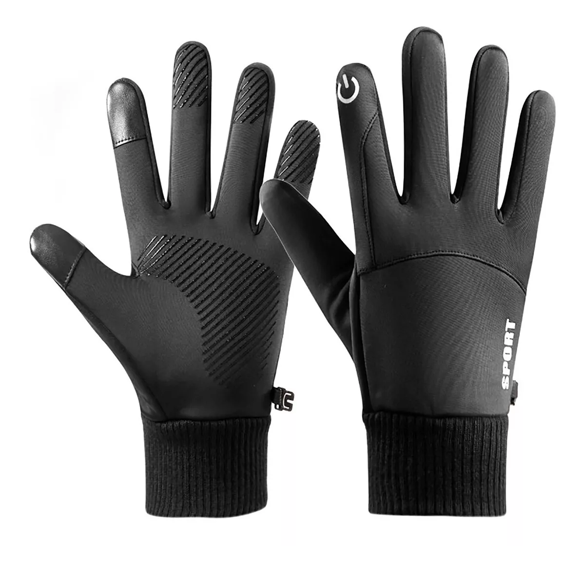 Guantes Neopreno Frio Multiusos Repelente Salpicaduras Moto Negro M