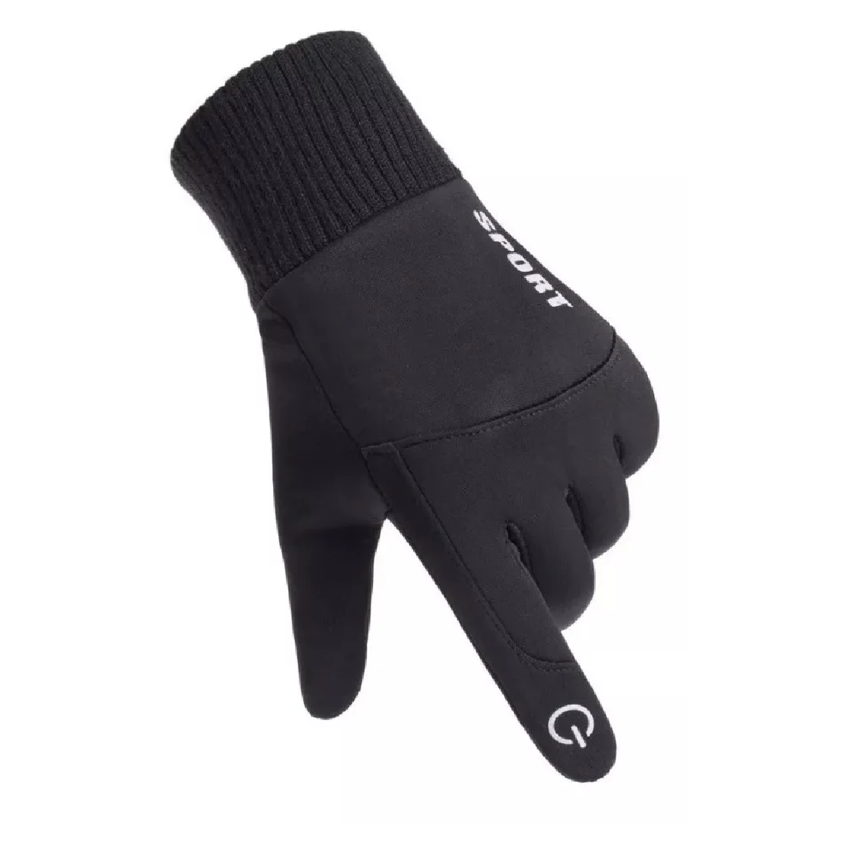 Guantes Neopreno Frio Multiusos Repelente Salpicaduras Moto Negro M