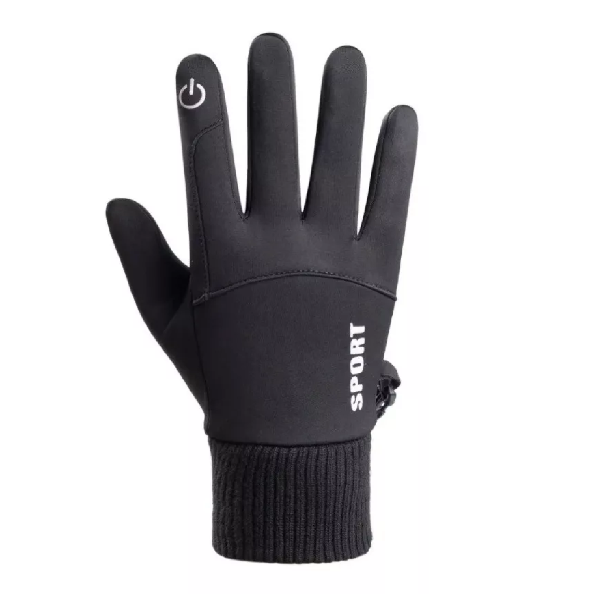 Guantes Neopreno Frio Multiusos Repelente Salpicaduras Moto Negro XL