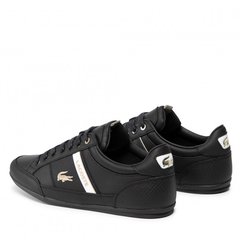 Tenis Lacoste Chaymon Negro de Caballero Original