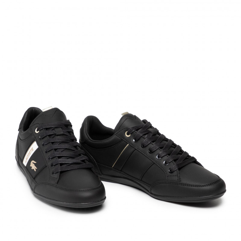 Tenis Lacoste Chaymon Negro de Caballero Original