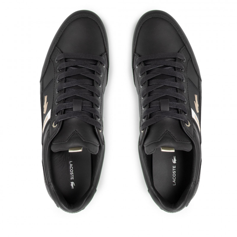 Tenis Lacoste Chaymon Negro de Caballero Original