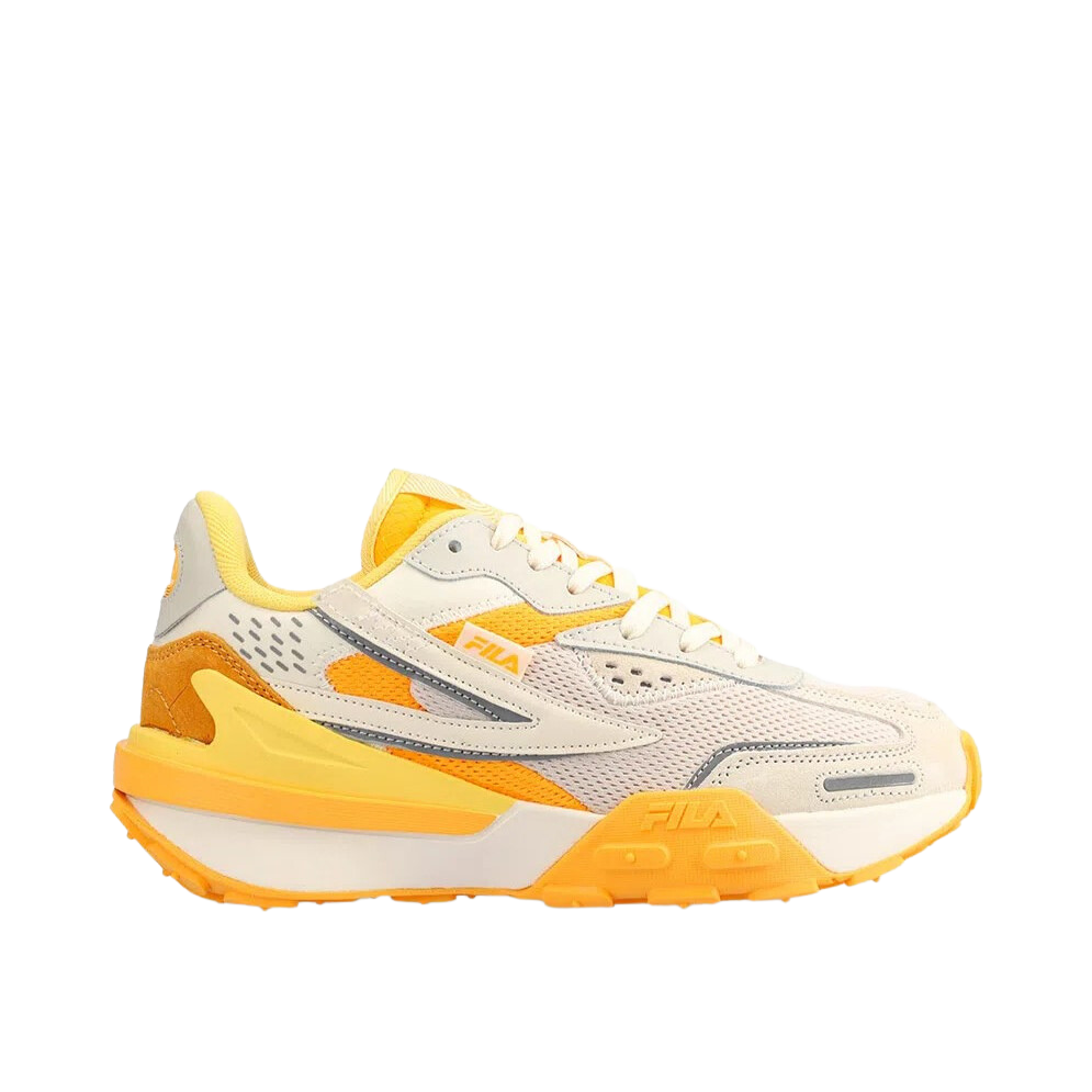 Tenis Fila Rapidride Amarillo De Dama Original