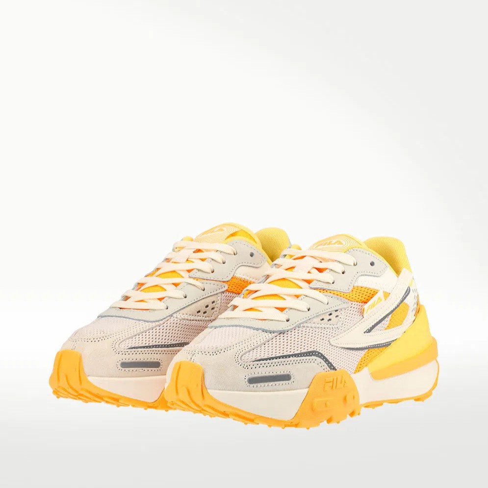 Tenis Fila Rapidride Amarillo De Dama Original