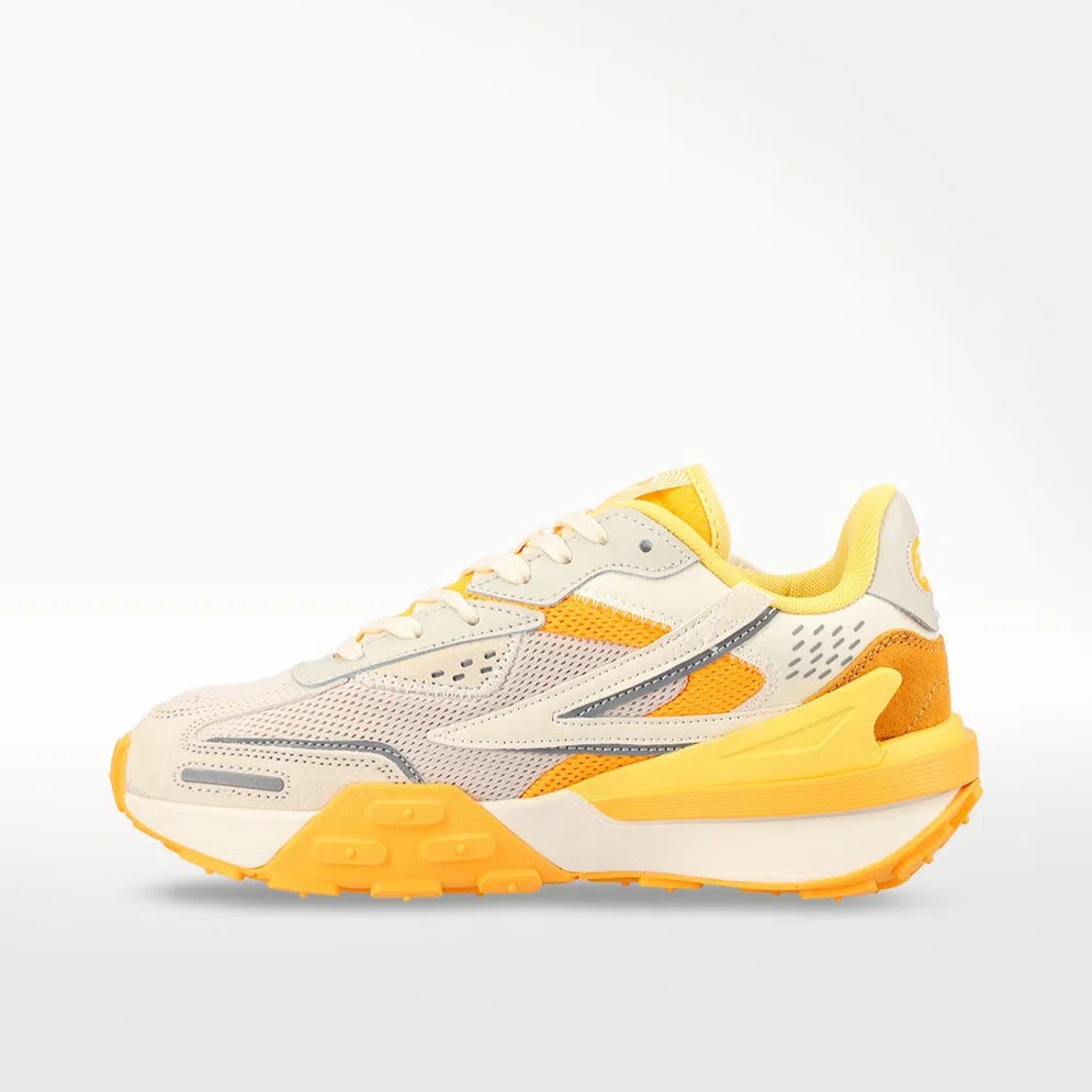 Tenis Fila Rapidride Amarillo De Dama Original