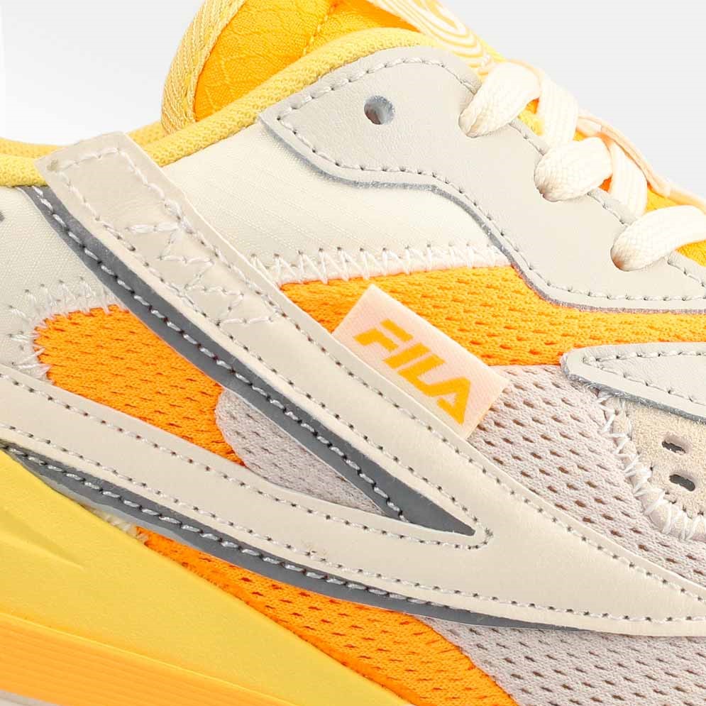 Tenis Fila Rapidride Amarillo De Dama Original