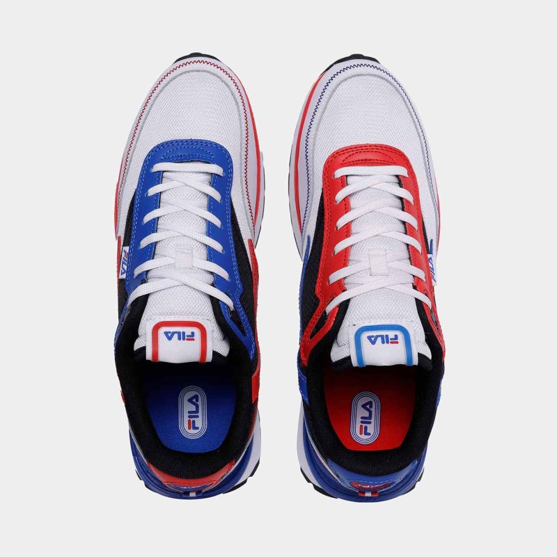 Tenis fila cheap rojo con azul