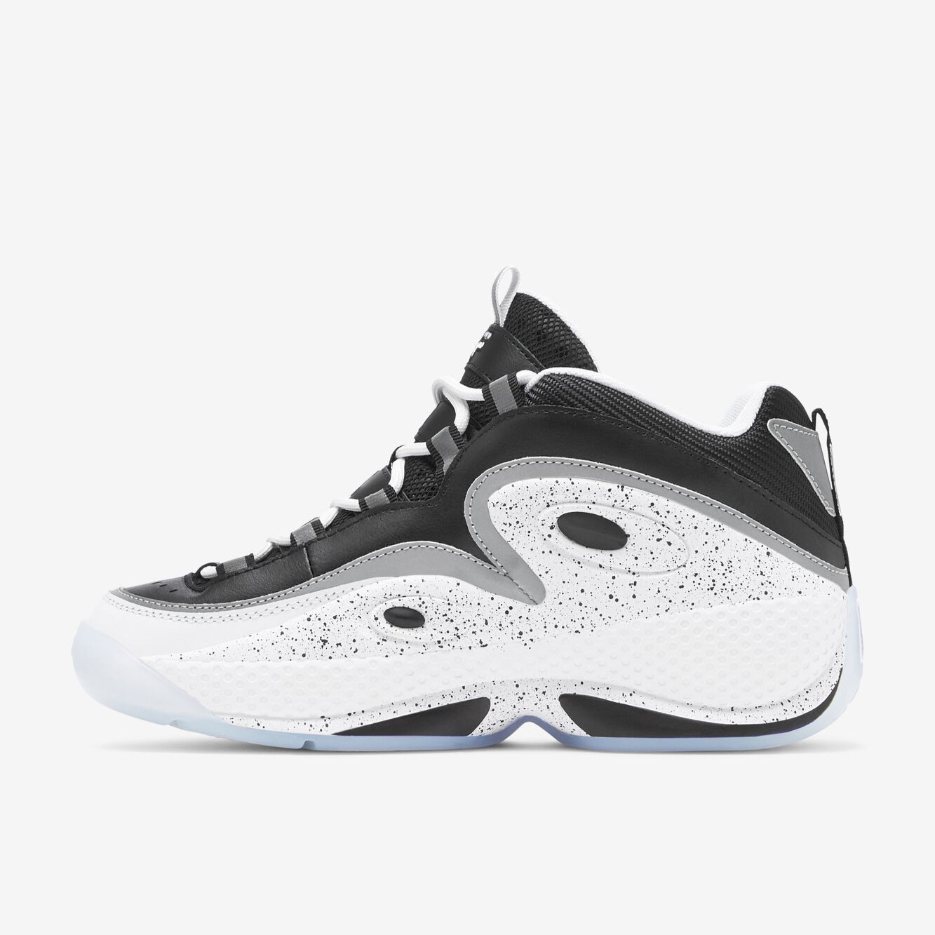 Tenis Fila Grant Hill 3 Blanco Negro Brush de Caballero Original