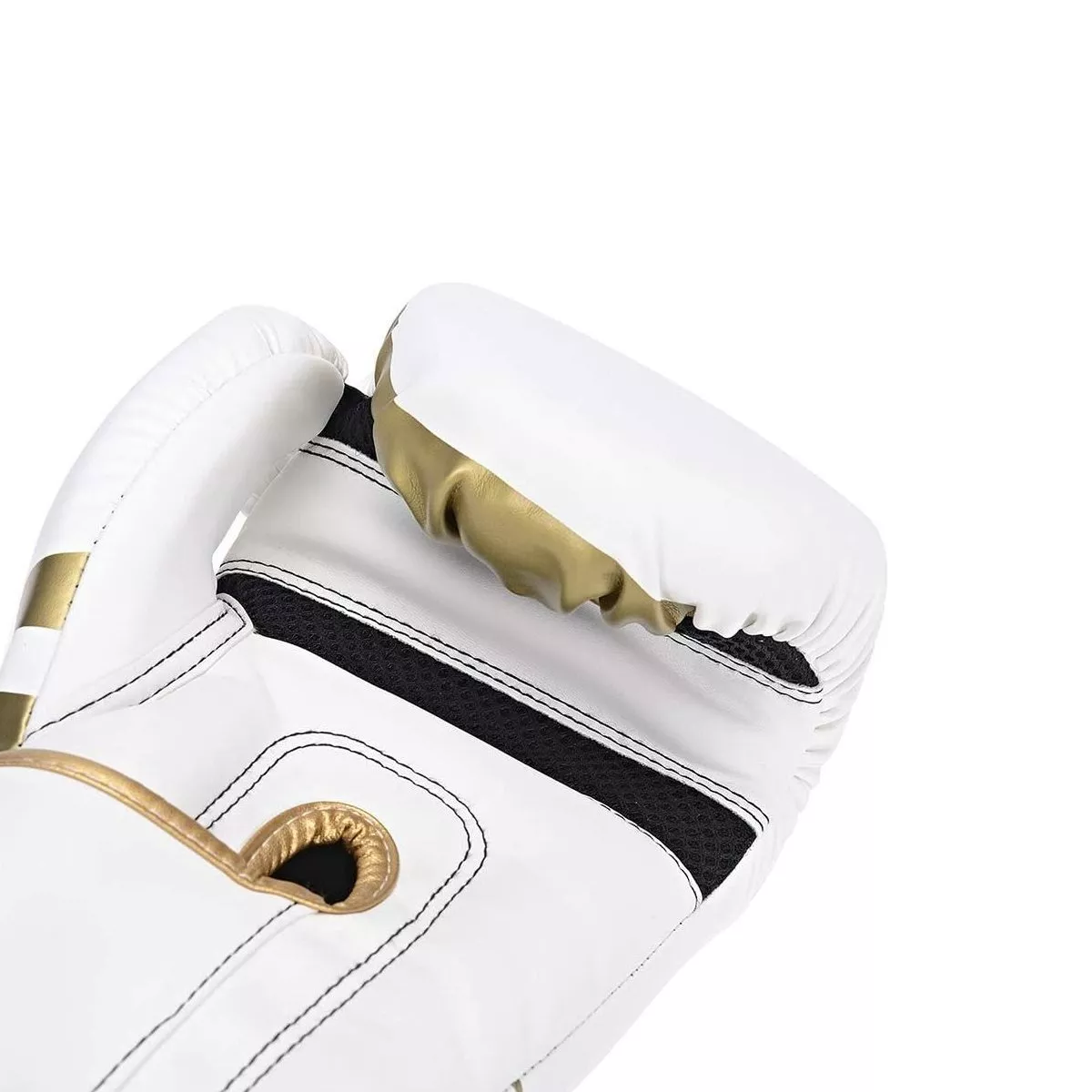 Guantes De Box Para Kickboxing,strap Velcro Golden 12 Oz