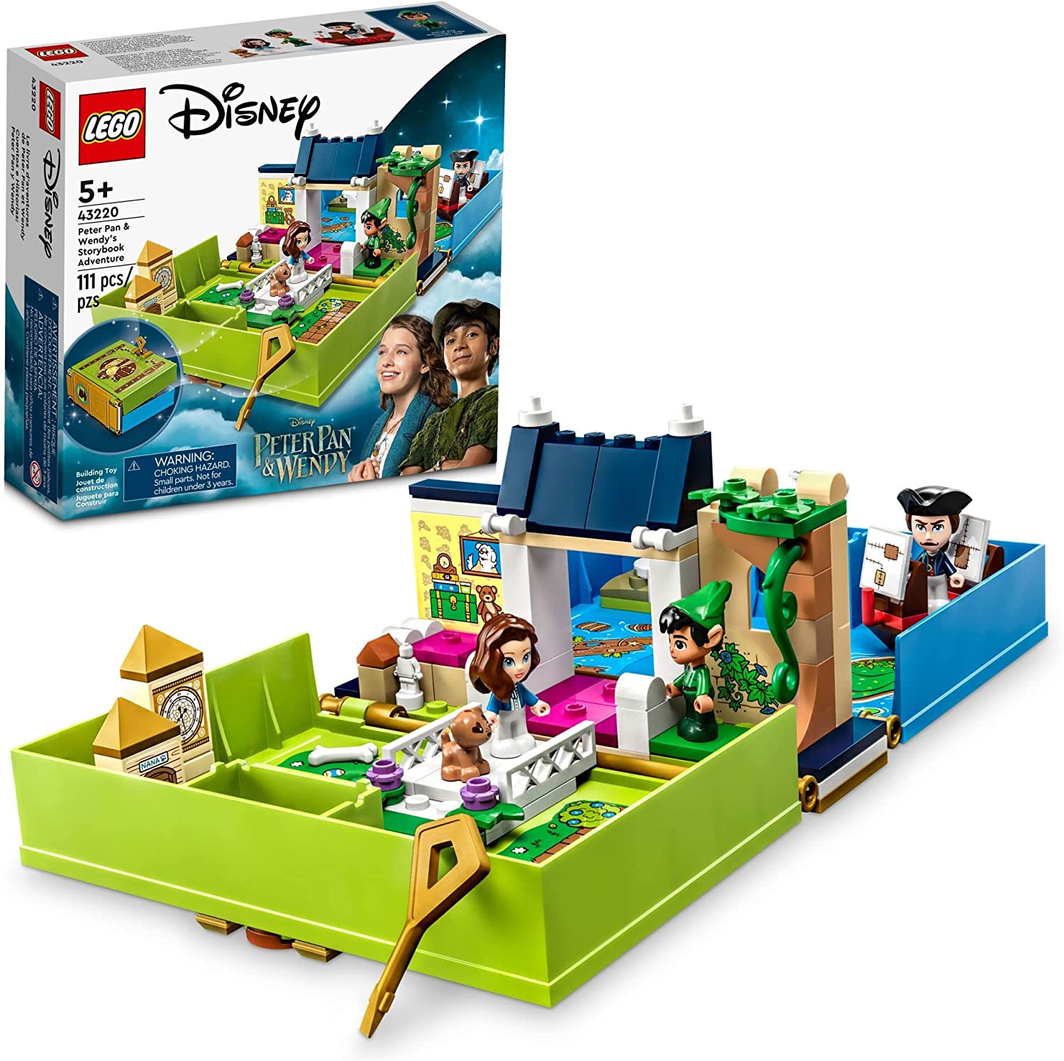 Lego Disney 43220 Cuentos E Historias: Peter Pan Y Wendy