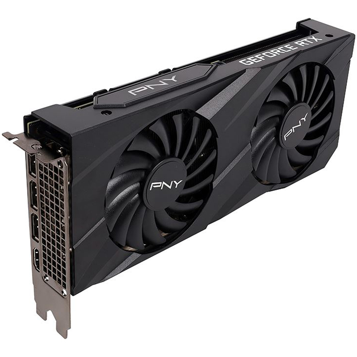 Tarjeta de Video PNY GeForce RTX 3060 12GB GDDR6 VERTO Dual Fan VCG306012DFBPB1
