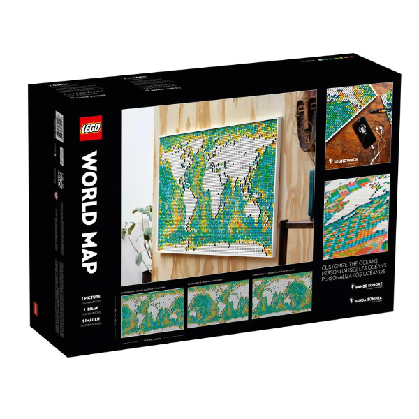 Lego Art 31203 Mapamundi