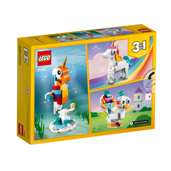 Lego Creator 3en1 31140 Unicornio Mágico