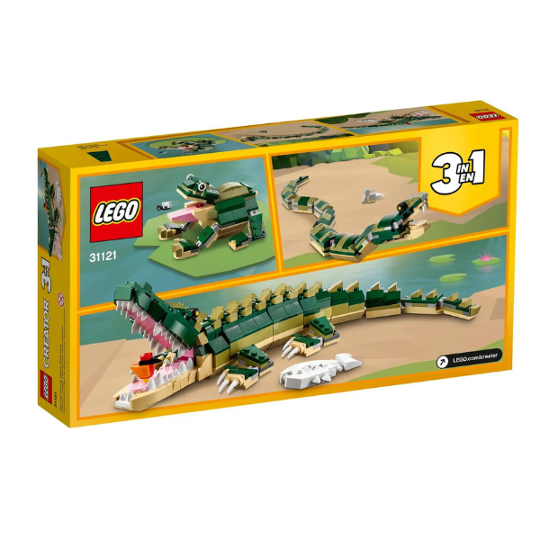 Lego Creator 3en1 31121 Cocodrilo