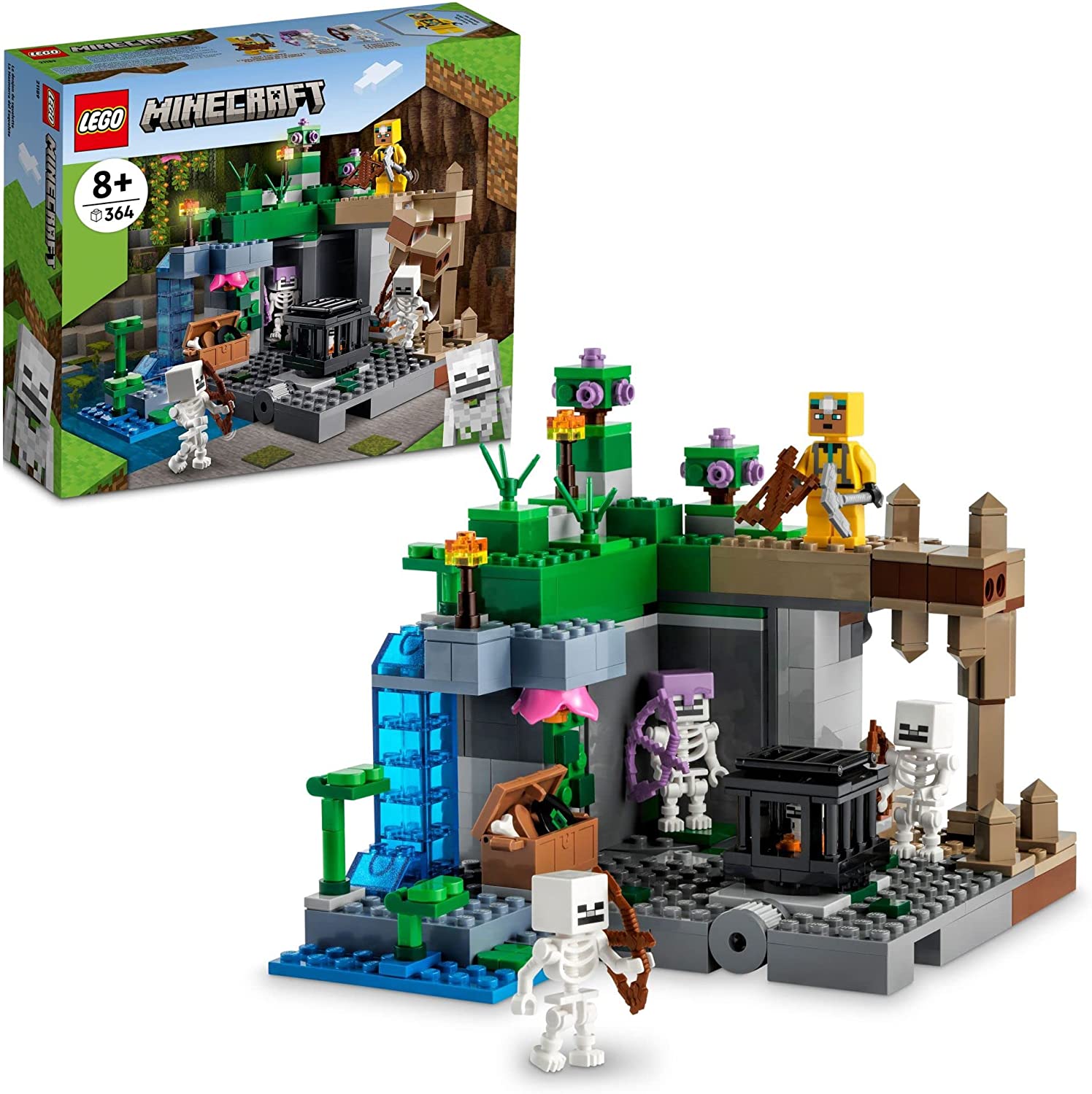 Lego Minecraft 21189 La Mazmorra Del Esqueleto
